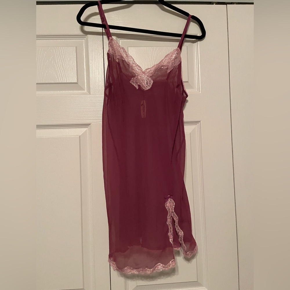 NWT sheer Victoria’s Secret babydoll